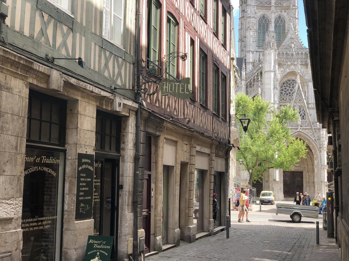 רואן Hotel De La Cathedrale מראה חיצוני תמונה